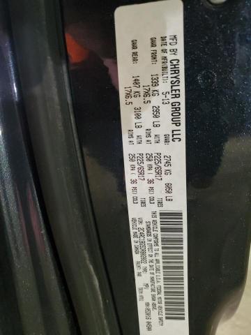 2C4RC1BG5DR802022 - 2013 CHRYSLER TOWN & COU TOURING BLUE photo 13