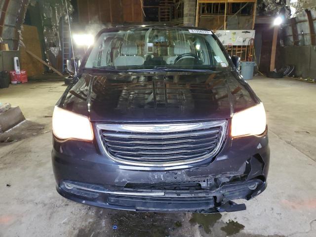 2C4RC1BG5DR802022 - 2013 CHRYSLER TOWN & COU TOURING BLUE photo 5