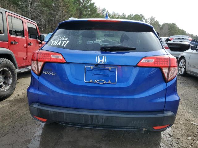 3CZRU5H72JM706129 - 2018 HONDA HR-V EXL BLUE photo 6