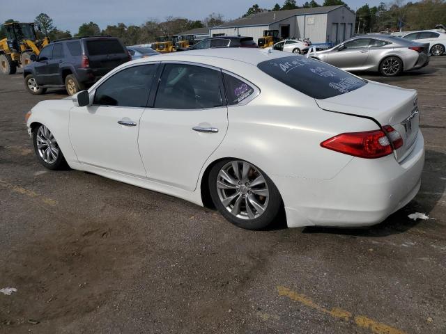 JN1BY1AP9DM510402 - 2013 INFINITI M37 WHITE photo 2