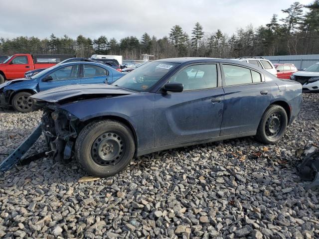 2C3CDXKT4GH130195 - 2016 DODGE CHARGER POLICE BLUE photo 1