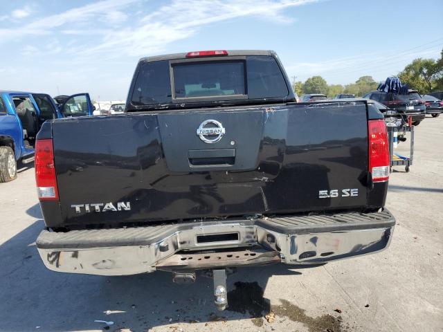 1N6BA07D78N307921 - 2008 NISSAN TITAN XE შავი ფოტო 6