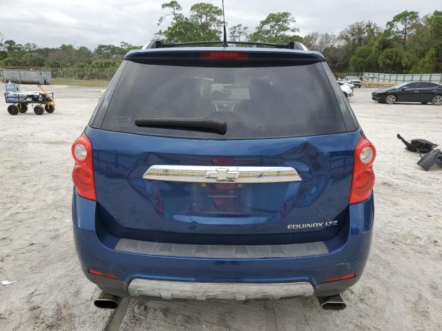 2CNALFEW9A6382092 - 2010 CHEVROLET EQUINOX LTZ BLUE photo 6