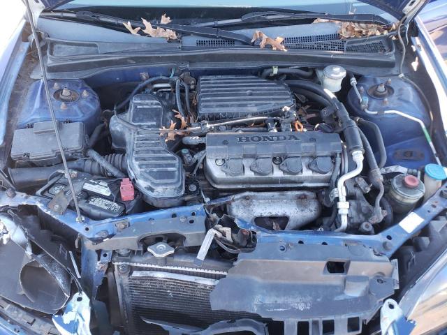 1HGES16335L018815 - 2005 HONDA CIVIC DX VP Blau Foto 11