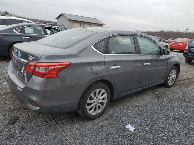 3N1AB7AP6JL649912 - 2018 NISSAN SENTRA S GRAY photo 3