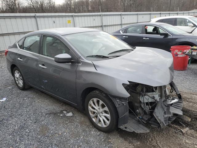 3N1AB7AP6JL649912 - 2018 NISSAN SENTRA S GRAY photo 4