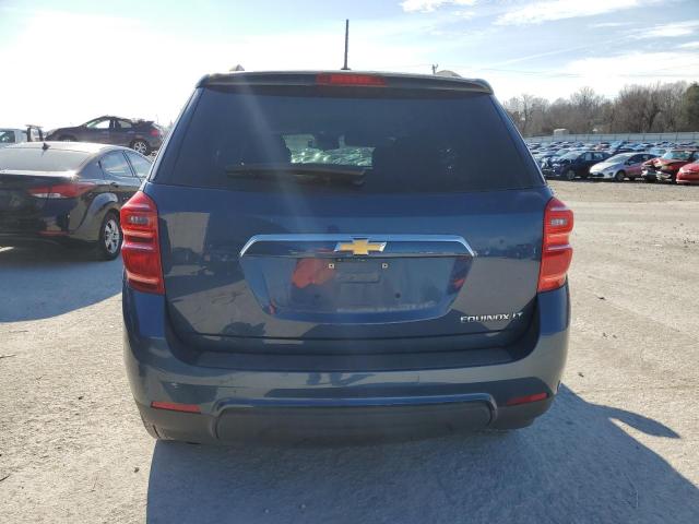 2GNALCEK2G6163278 - 2016 CHEVROLET EQUINOX LT BLUE photo 6