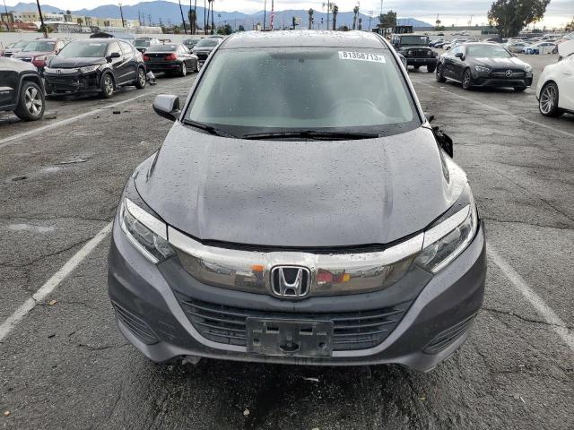 3CZRU5H30KG714761 - 2019 HONDA HR-V LX GRAY photo 5