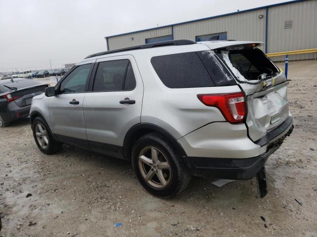 1FM5K7B8XJGC70059 - 2018 FORD EXPLORER SILVER photo 2