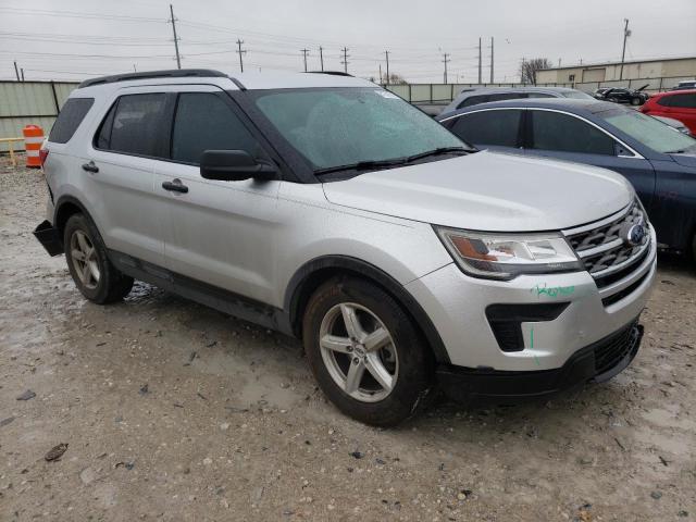 1FM5K7B8XJGC70059 - 2018 FORD EXPLORER SILVER photo 4