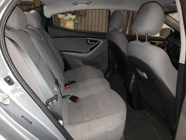 5NPDH4AE4GH674077 - 2016 HYUNDAI ELANTRA SE SILVER photo 10