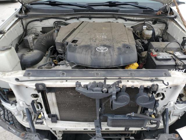 5TEJU4GN2AZ710133 - 2010 TOYOTA TACOMA DOUBLE CAB PRERUNNER WHITE photo 11