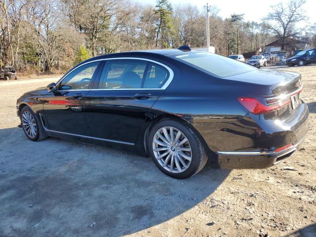 WBA7T4C04NCH65503 - 2022 BMW 740 XI BLACK photo 2