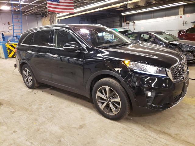 5XYPH4A50KG515490 - 2019 KIA SORENTO EX BLACK photo 4