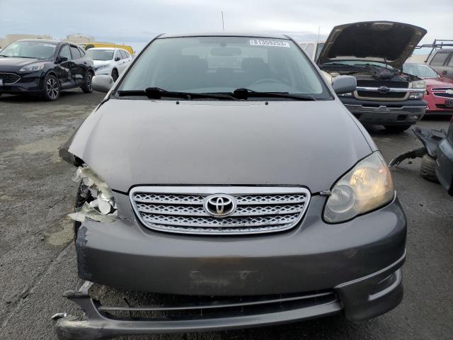 1NXBR32E45Z496490 - 2005 TOYOTA COROLLA CE GRAY photo 5