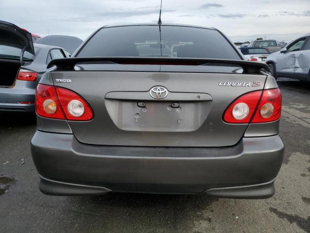 1NXBR32E45Z496490 - 2005 TOYOTA COROLLA CE GRAY photo 6