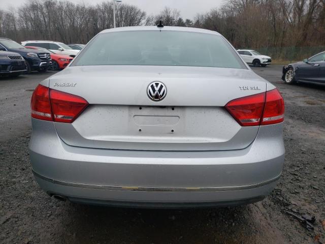 1VWCN7A3XEC073332 - 2014 VOLKSWAGEN PASSAT SEL SILVER photo 6