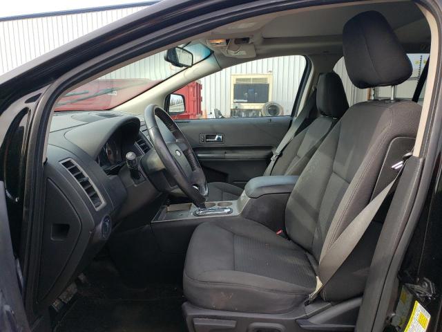 2FMDK38C78BB17656 - 2008 FORD EDGE SEL BLACK photo 7