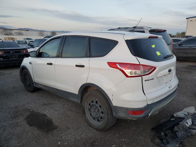 1FMCU0F74EUD58607 - 2014 FORD ESCAPE S WHITE photo 2