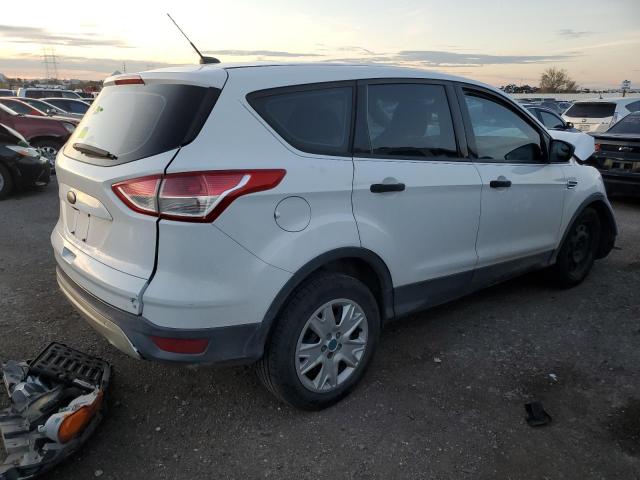 1FMCU0F74EUD58607 - 2014 FORD ESCAPE S WHITE photo 3