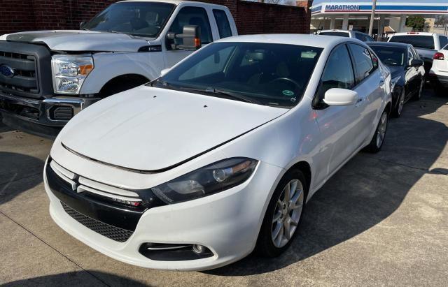 1C3CDFBH2DD154719 - 2013 DODGE DART SXT WHITE photo 2