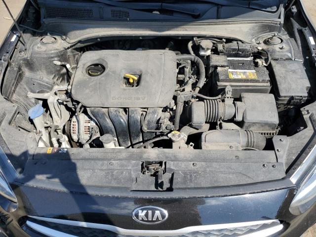 3KPF24AD1KE135110 - 2019 KIA FORTE FE შავი ფოტო 11