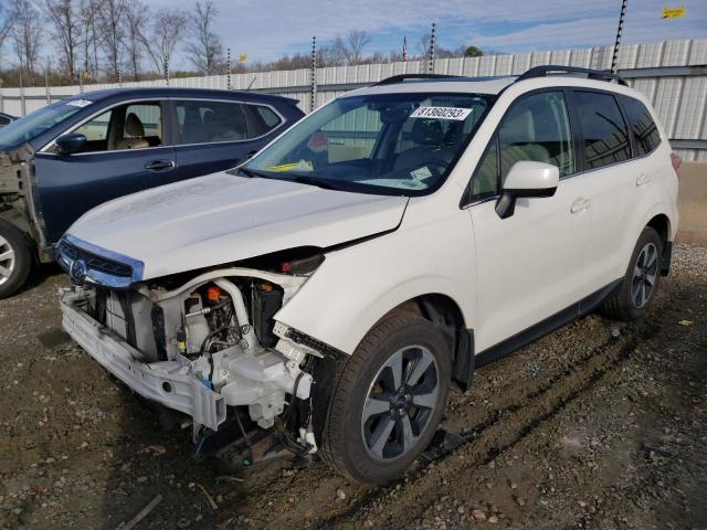 JF2SJARC8JH606966 - 2018 SUBARU FORESTER 2.5I LIMITED WHITE photo 1