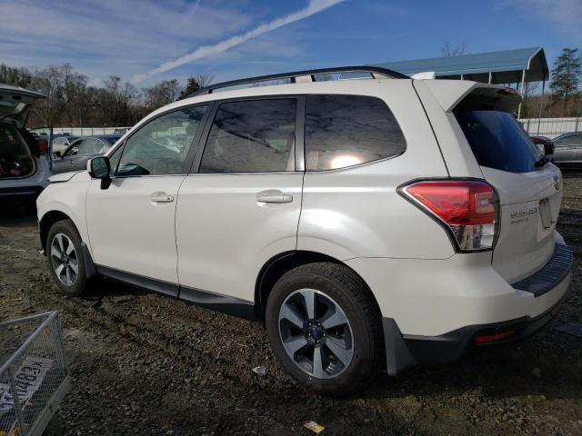 JF2SJARC8JH606966 - 2018 SUBARU FORESTER 2.5I LIMITED WHITE photo 2