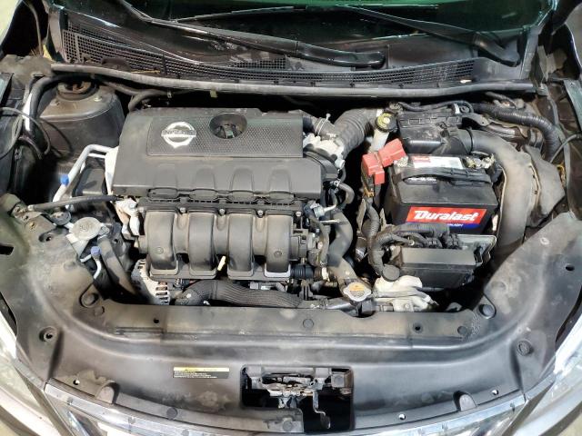 3N1AB7AP6FL651439 - 2015 NISSAN SENTRA S GRAY photo 11