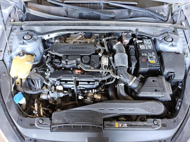 5XXG14J2XNG138671 - 2022 KIA K5 LXS GRAY photo 11