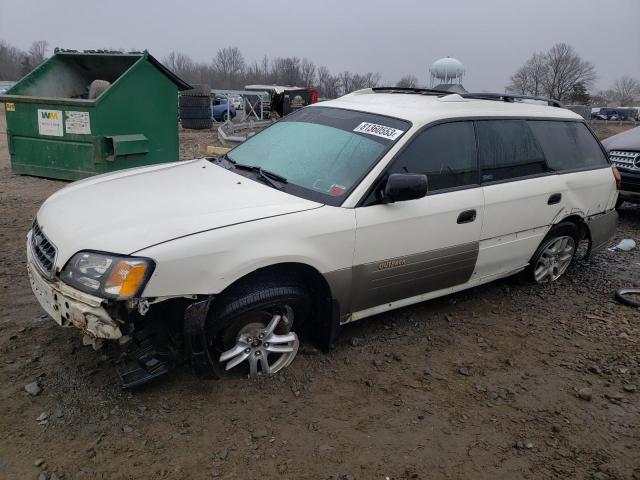 4S3BH675537649973 - 2003 SUBARU LEGACY OUTBACK AWP 白色 照片 1