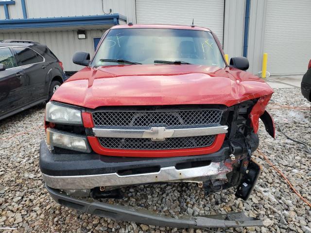 2GCEK13T151136760 - 2005 CHEVROLET SILVERADO K1500 RED photo 5