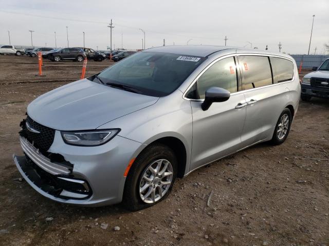 2C4RC1BG3PR590158 - 2023 CHRYSLER PACIFICA TOURING L SILVER photo 1