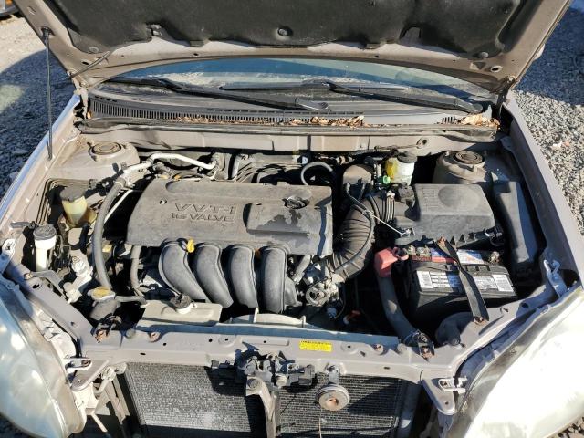 2T1BR38E83C018286 - 2003 TOYOTA COROLLA CE GOLD photo 11