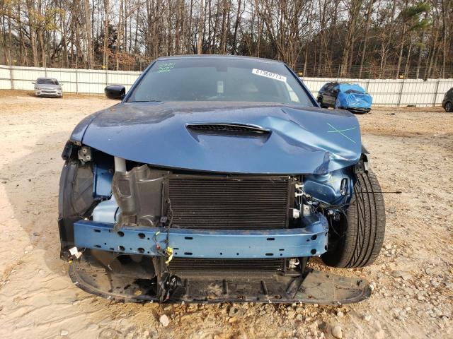 2C3CDXCT5NH129617 - 2022 DODGE CHARGER R/T BLUE photo 5