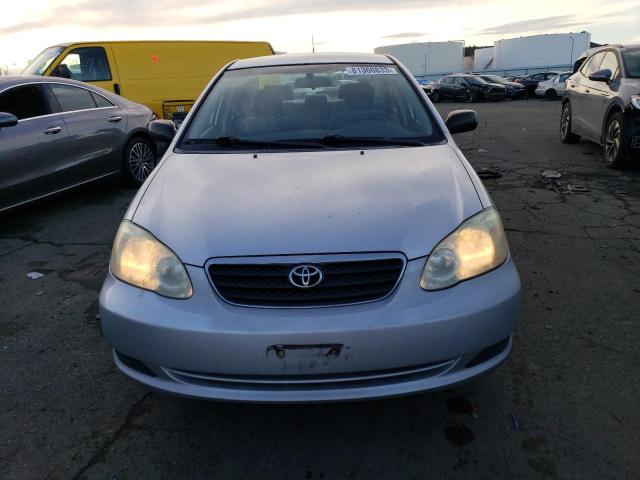 JTDBR32E052050613 - 2005 TOYOTA COROLLA CE SILVER photo 5