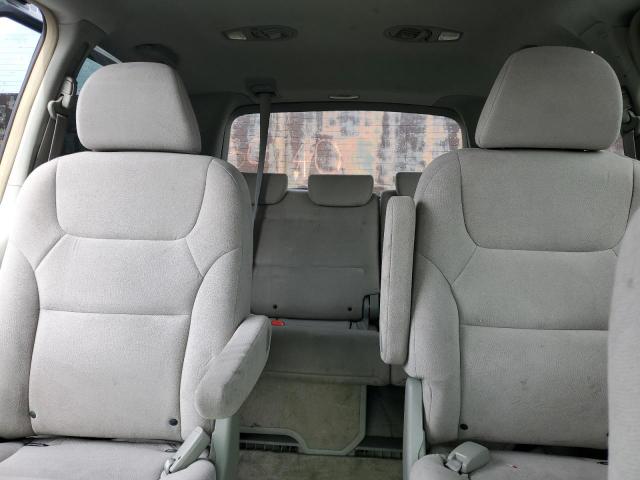 5FNRL38456B087721 - 2006 HONDA ODYSSEY EX TURQUOISE photo 10