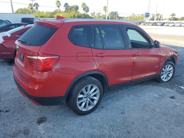 5UXWX9C59H0T06707 - 2017 BMW X3 XDRIVE28I BURGUNDY photo 3