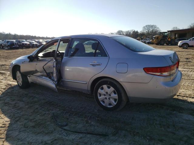 1HGCM55303A132581 - 2003 HONDA ACCORD LX SILVER photo 2