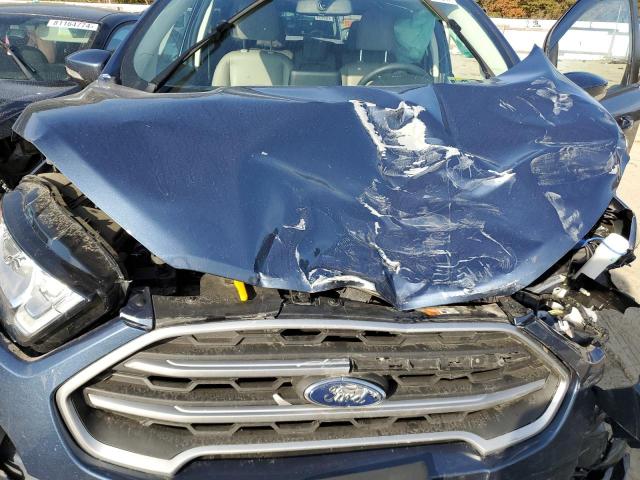 MAJ6S3GL5NC466296 - 2022 FORD ECOSPORT SE ლურჯი ფოტო 12