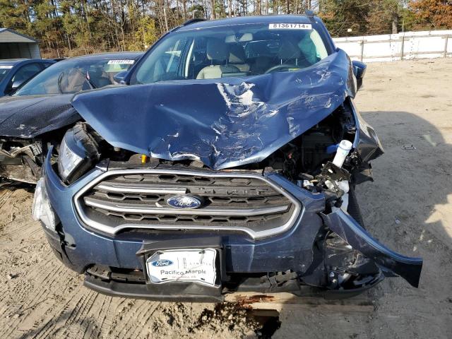 MAJ6S3GL5NC466296 - 2022 FORD ECOSPORT SE ლურჯი ფოტო 5