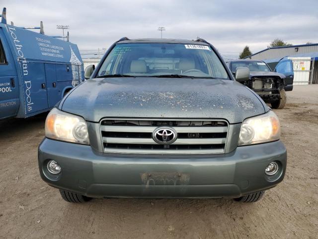 JTEEP21A370191813 - 2007 TOYOTA HIGHLANDER SPORT GREEN photo 5