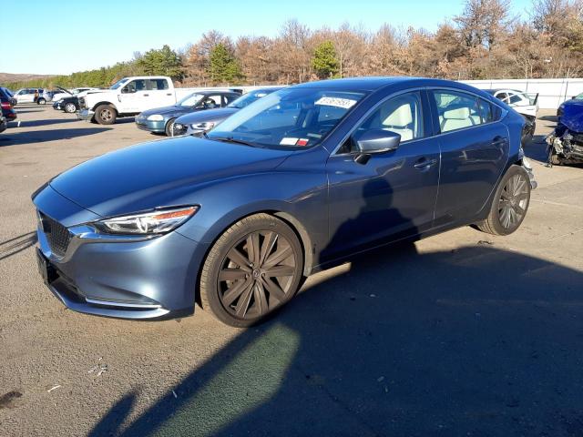 JM1GL1WY9J1336461 - 2018 MAZDA 6 GRAND TOURING RESERVE BLUE photo 1