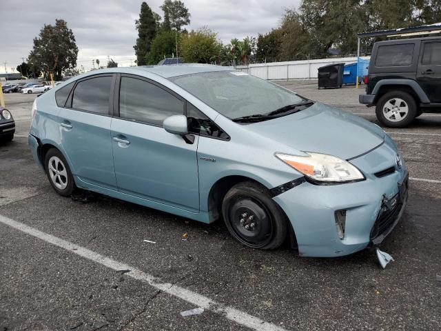 JTDKN3DU9E1755545 - 2014 TOYOTA PRIUS TURQUOISE photo 4