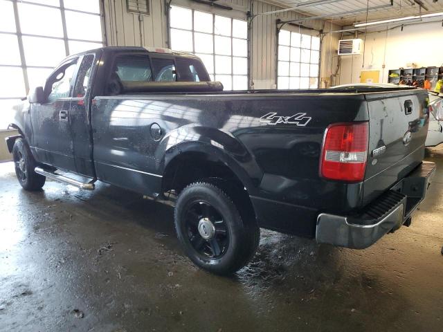 1FTRF14W08KE33814 - 2008 FORD F150 BLACK photo 2