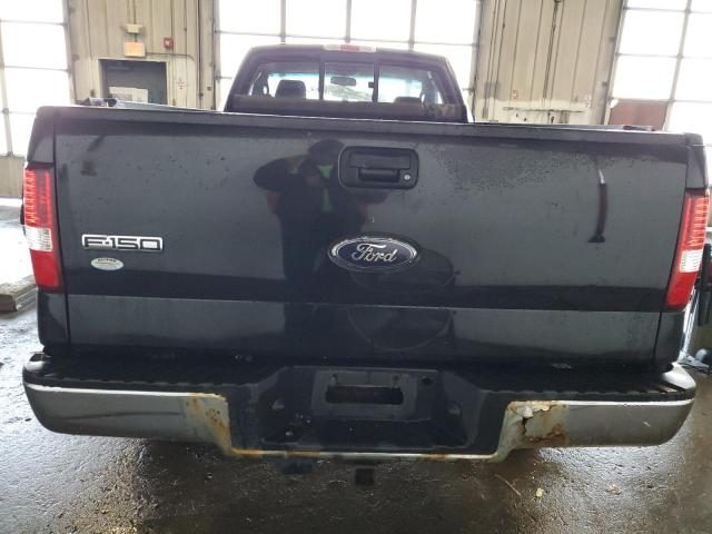 1FTRF14W08KE33814 - 2008 FORD F150 BLACK photo 6