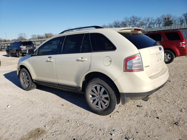 2FMDK38C28BA99423 - 2008 FORD EDGE SEL CREAM photo 2