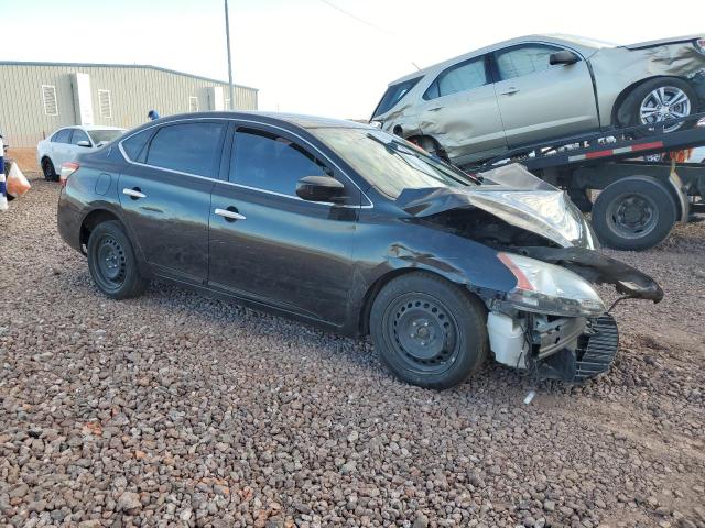 3N1AB7AP4EL655584 - 2014 NISSAN SENTRA S BLACK photo 4