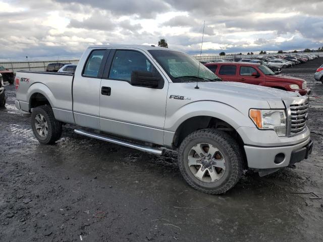 1FTFX1EF2EFC96264 - 2014 FORD F150 SUPER CAB SILVER photo 4