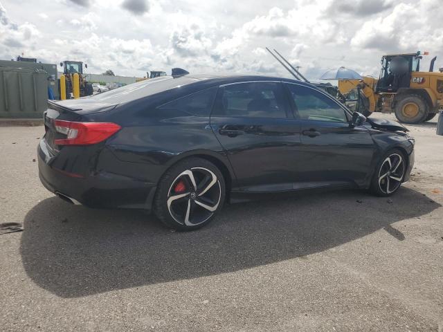 1HGCV1F30NA118137 - 2022 HONDA ACCORD SPORT BLACK photo 3